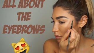 My FULL Eyebrow Tutorial! Chantel Jeffries