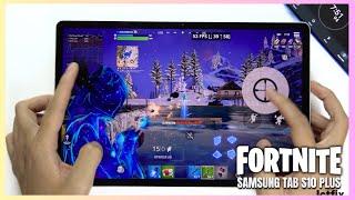 Samsung Tab S10 Plus Fortnite Mobile Gaming test | Dimensity 9300+, 120Hz Display