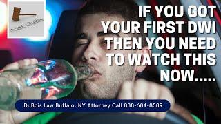 First Time DWI FAQ | DWI Lawyer Buffalo NY | DuBois Law