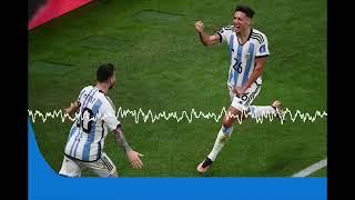 Relato italiano (subtitulado) Pase exquisito de Messi, Gol Molina. Argentina vs Holanda Qatar 2022