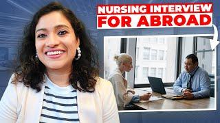 How to Prepare for Your Nursing Interview to move overseas?: Tips and Tricks