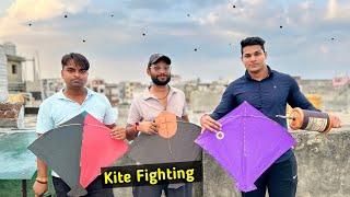 Club kite Fighting on My Roof | Patangbazi in Delhi | Kite Flying |