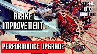 Mountain Bike Brakes - Galfer 2mm Rotors & MTX Pads | Best Brake Performance Upgrade