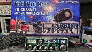 ️NEW️Texas Ranger TRE Top One SSB CB Radio Overview
