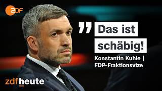 Nach Ampel-Knall: FDP-Mann Kuhle attackiert Hofreiter | Markus Lanz vom 06. November 2024