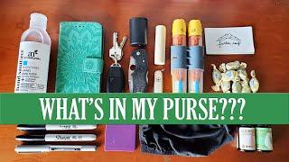 What's in my purse? Vegan Prepper's EDC