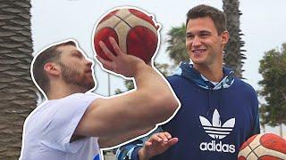 Can Jordan Kilganon Beat NBA Player Danilo Gallinari In Shooting Contest?