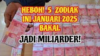 RAMALAN ZODIAK YANG BAKAL JADI MILIARDER JANUARI 2025 