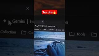 How to use Gemini on Google Chrome? Use gemini directly in google search android  #shorts #gemini