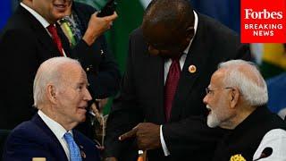 President Joe Biden, Global Leaders Participate In First Working Session At G20 Summit In Brazil