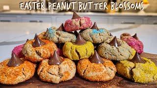 Easter Peanut Butter Blossoms Recipe  Easy & Delicious Cookies