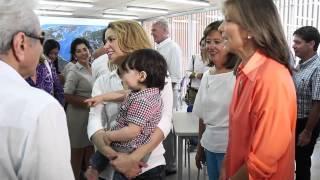 Shakira y su hijo Milan en Cartagena