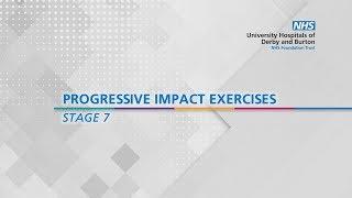 Progressive Impact Exercises - Stage 7