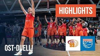 Highlights: NINERS Chemnitz - SYNTAINICS MBC (Saison2024/25) | easyCredit Basketball-Bundesliga