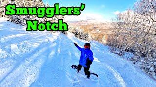 Surprising Ski Resort Review of Smugglers’ Notch | Vermont Snowboarding