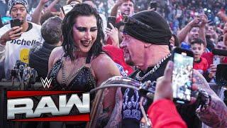 The Undertaker celebrates with Rhea Ripley: Raw highlights, Jan. 6, 2025