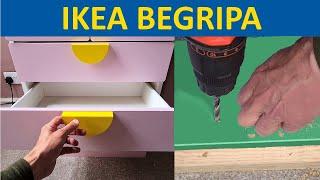 IKEA BEGRIPA for (PLATSA & UPPFORA) handle installation