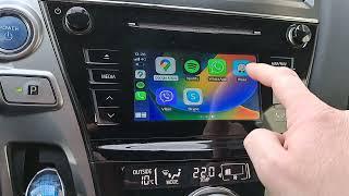 Carplay Toyota Prius plus