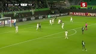 Wolfsburg 3:1 Olexandria. UEL 2019/20