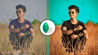 Snapseed moody Orange and Teal Effect Editing Tricks || Snapseed Background colour change