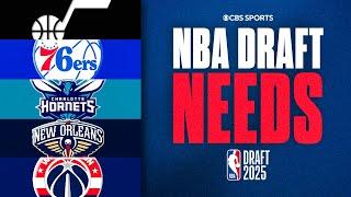 BIGGEST NBA Draft Needs | 76ers take Ace Bailey, Hornets take Kon Kneuppel, & MORE