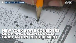 New York State considers dropping Regents exam graduation requirement