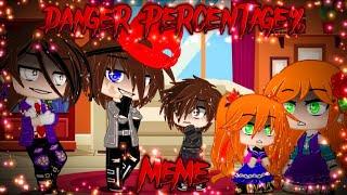 Danger Percentage //Meme// (Ft. Past Afton Family) by //Itz_Galaxy Luna// (My AU)