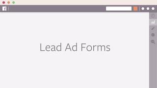 How to use Lead Ad forms in Facebook Ads Manager