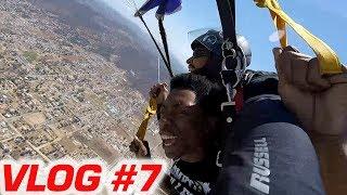 Jumping Out of Planes | #JSnow VLOG 7