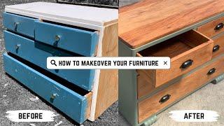 How To Makeover Drawers With Basic Tools