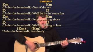 Under the Boardwalk (The Drifters) Guitar Strum Cover Lesson in G with Chords/Lyrics