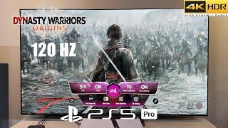 Dynasty Warriors Origins PS5 Pro Gameplay With LG Oled TV 4K 120 FPS Test