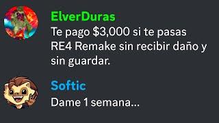 Este YouTuber me retó a pasarme RE4 Remake SIN recibir daño...