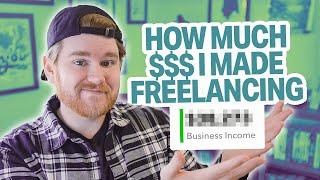 How Much I Made as a Freelance Graphic Designer