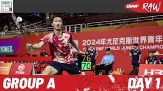 BWF World Junior Mixed Team Championships 2024 | China vs. Hong Kong China | Group A