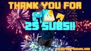 25 sub special THANKS SO MUCH