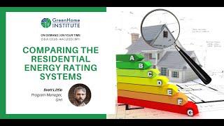 Comparing The Residential Energy Rating Systems