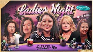 LADIES NIGHT!! Sashimi, Coco, Karen, Jamie & Julia Play $10/20/40 - Commentary by Mike X