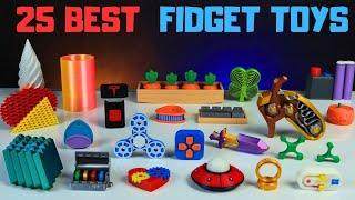 Top 25 3D Printed FIDGET TOYS