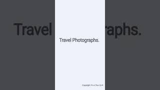 Travel photographs. By Arun Das Spot