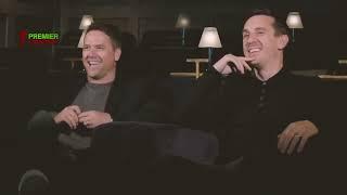 Gary Neville & Michael Owen Reliving Epic Football Moments