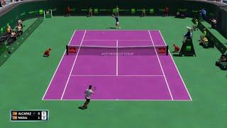 INTENSE RALLY |Rafa Nadal v Carlos Alcaraz| AO TENNIS 2