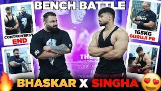 Bhaskar X Singha Bench Press Session Ft.Guruji | Road To Goa Nationals Ep-24 | Bhaskar Powerlifting