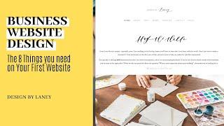 Business Website Design | The 8 Things you Need on your First Website