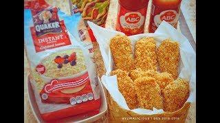 RESEP AYAM FILLET GORENG OATMEAL MUDAH DAN ENAK