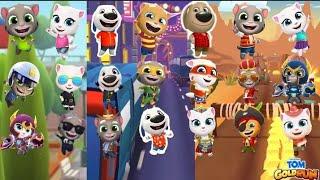 Talking Tom Gold Run All 21 Characters