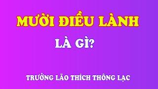 10 Điều Lành/03  Mười Điều Lành Là Gì? | TL Thích Thông Lạc