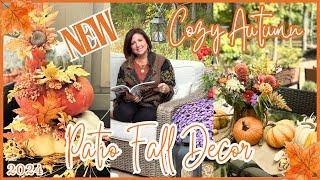 Cozy Fall Patio Decor | Easy Autumn Outdoor Decorating Ideas