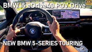 NEW BMW 5-series Touring - i5 eDrive40 POV Drive