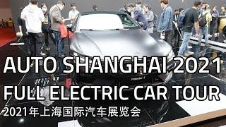 Auto Shanghai 2021 full tour new electric cars - Mercedes, Polestar, XPENG, Volkswagen, BYD, NIO etc